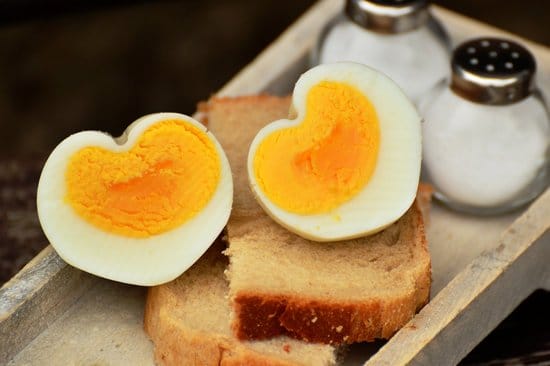 Eggs in heart shape, on toast.
Eggs contain some B12 as well